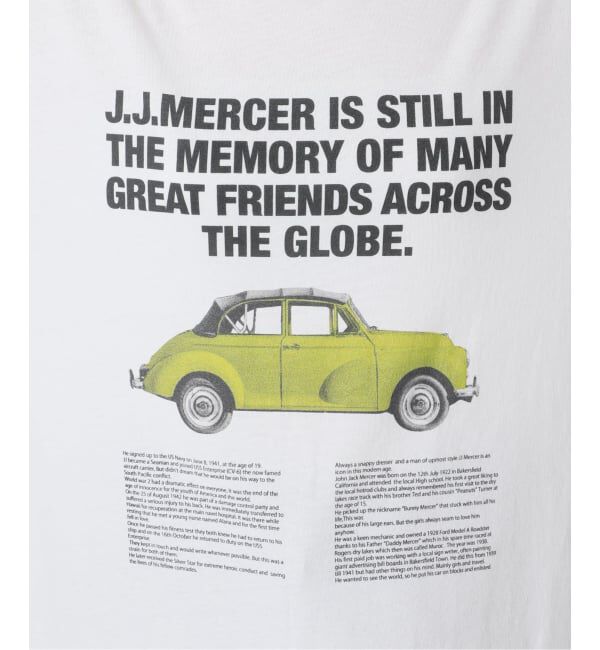 Spick and Span「《WEB限定追加》J.J.Mercer / ジェイジェイマーサー LONG SLEEVE Tシャツ」|Tシャツ・カットソー|