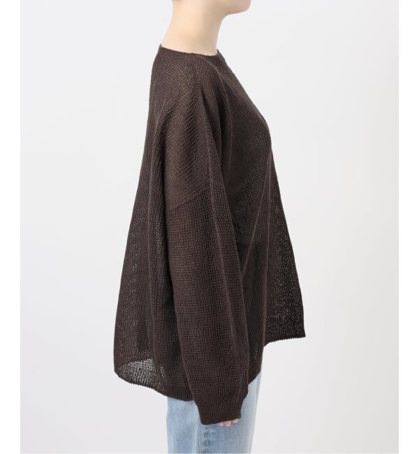 Spick and Span「コットンリネンギマリンクスルーズプルオーバー」|ニット・セーター|