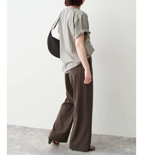 Spick and Span「《追加2予約》ドライストレッチイージーパンツ」|スラックス|