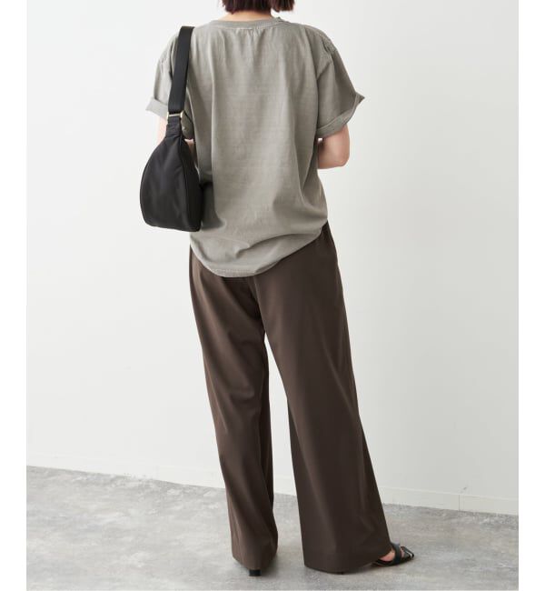 Spick and Span「《追加2予約》ドライストレッチイージーパンツ」|スラックス|