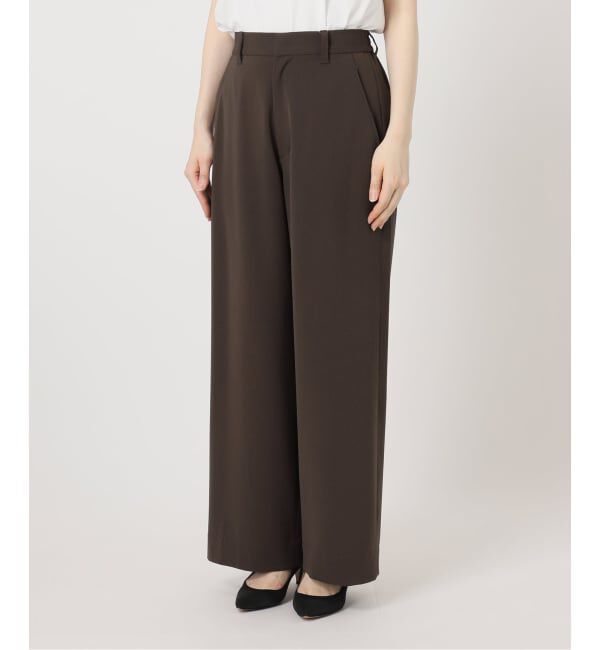 Spick and Span「《追加2予約》ドライストレッチイージーパンツ」|スラックス|