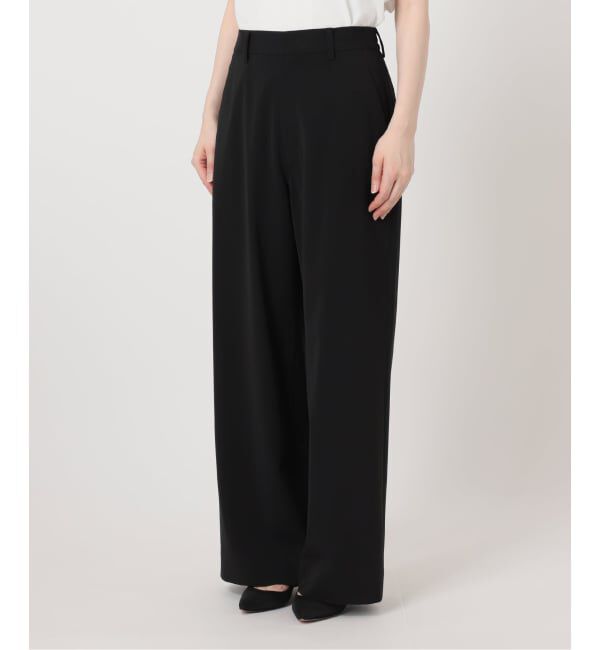 Spick and Span「《追加2予約》ドライストレッチイージーパンツ」|スラックス|