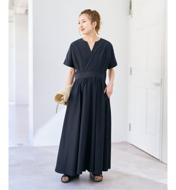 Spick and Span「《予約》タイプライタータックワンピース」|ワンピース|