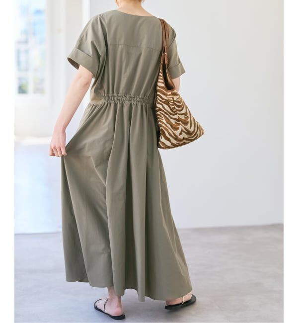 Spick and Span「《予約》タイプライタータックワンピース」|ワンピース|