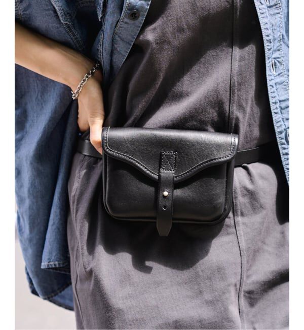 FRAMeWORK「BRICK/ブリック 別注waist bag belt」|その他|ブラック