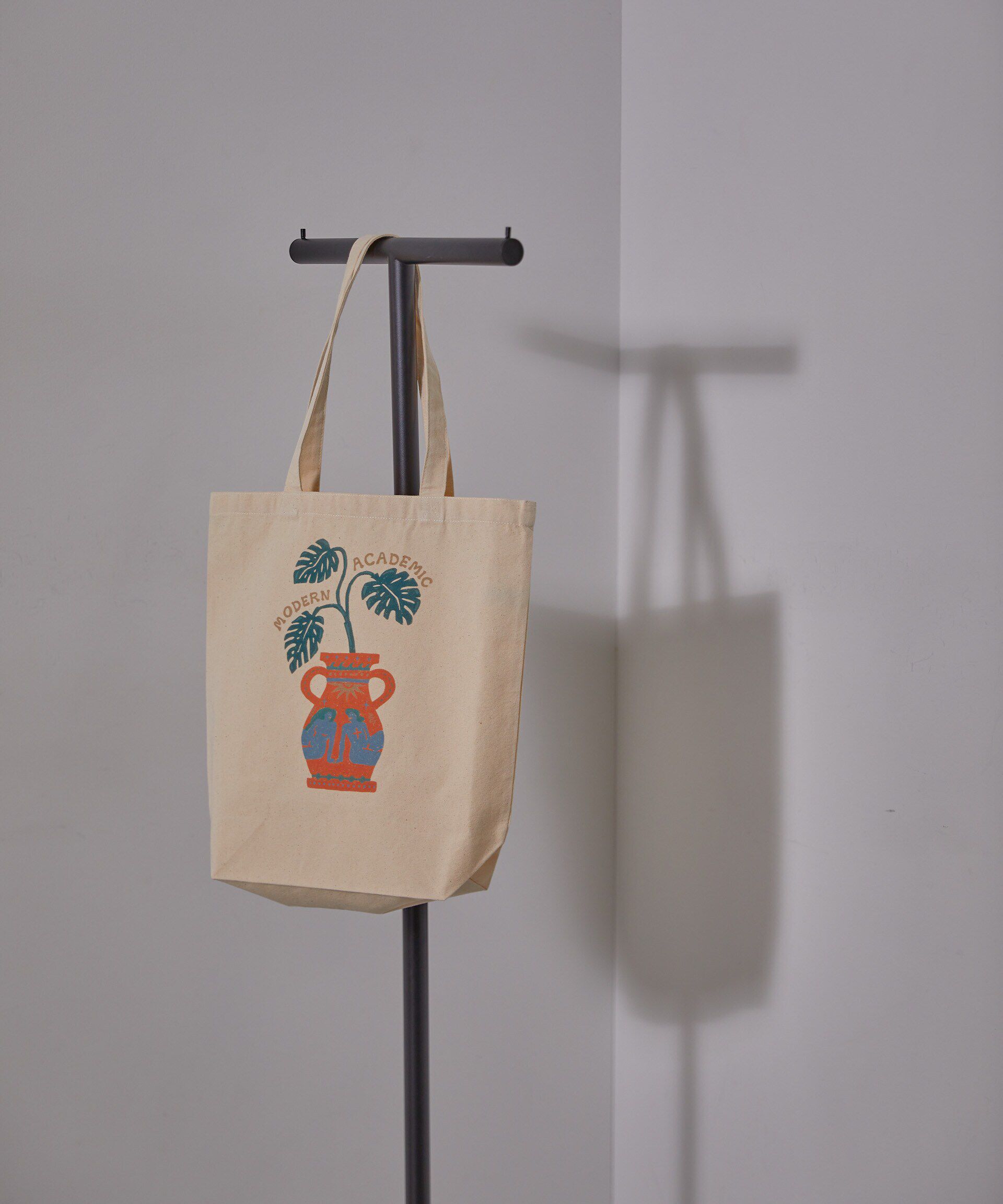 NANO universe「｢Toyameg｣modern academic POTTERYトートバッグ」|ショルダー・メッセンジャー|ホワイト