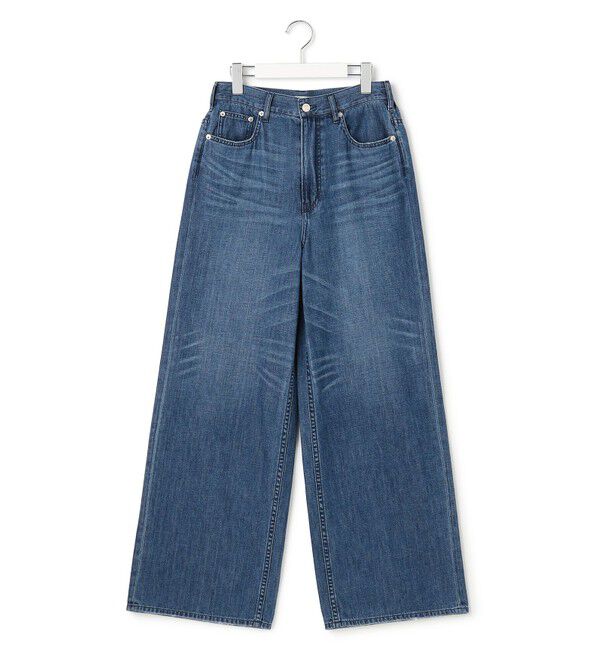 23区「【SLOW/一部店舗限定】LIGHT DENIM  ワイド パンツ」|デニム|