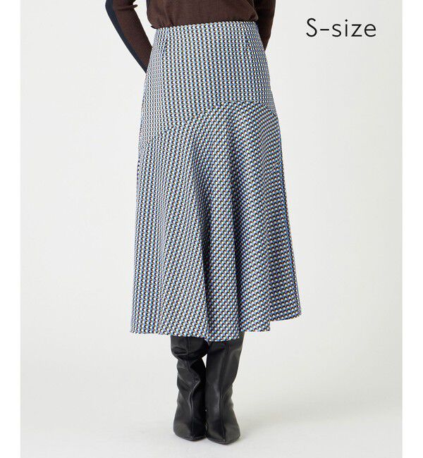 BEIGE,「【S-size】MABILLON / フレアスカート」|スカート|Sax x Brown