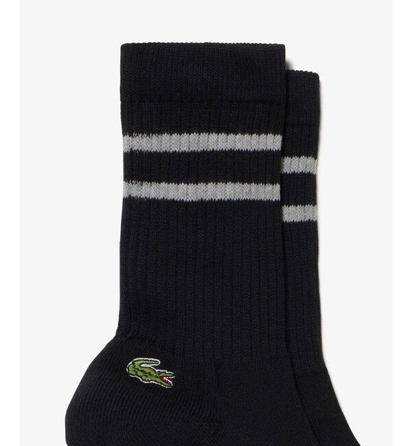 LACOSTE「足底パイルラインソックス」|ソックス|