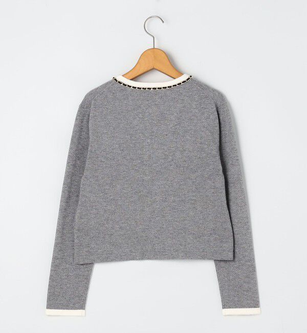 NOLLEY'S「チェーンブレードVネックカーディガン」|カーディガン|