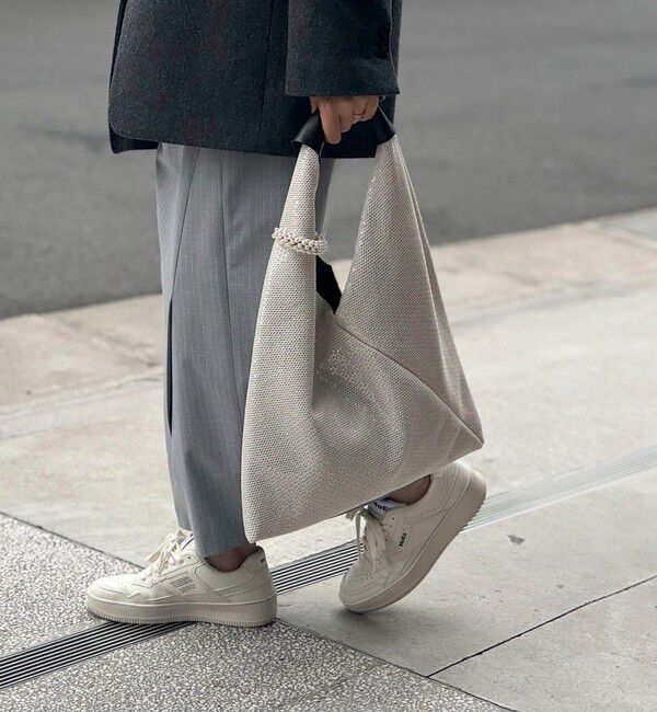 NOLLEY'S「ラメバックパールチャーム付き」|ショルダー・メッセンジャー|