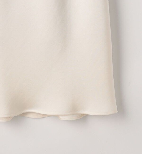 NOLLEY'S sophi「ウォッシャブルダブルサテンナロースカート」|フレア|