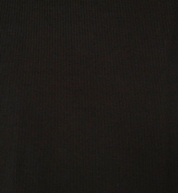 Rie Miller「ウォッシャブルアシンメトリー2WAYリブTシャツ」|Tシャツ・カットソー|