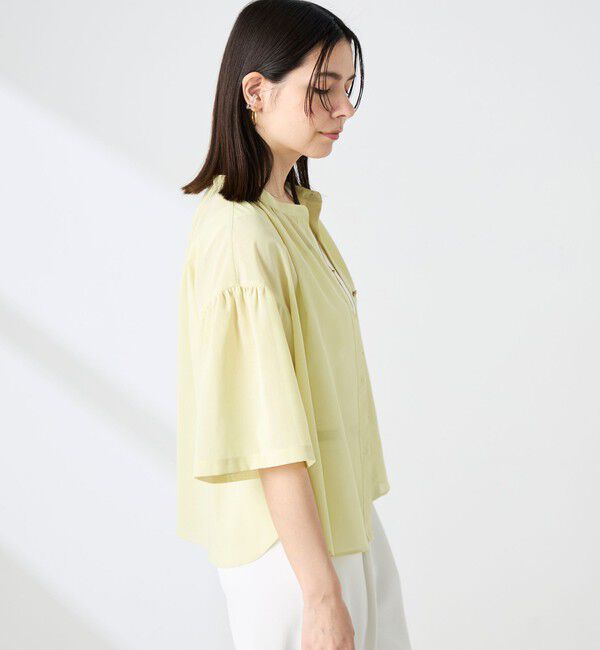 NOLLEY'S「ウォッシャブル袖2ＷAYシアーボイルブラウス」|シャツ・ブラウス|