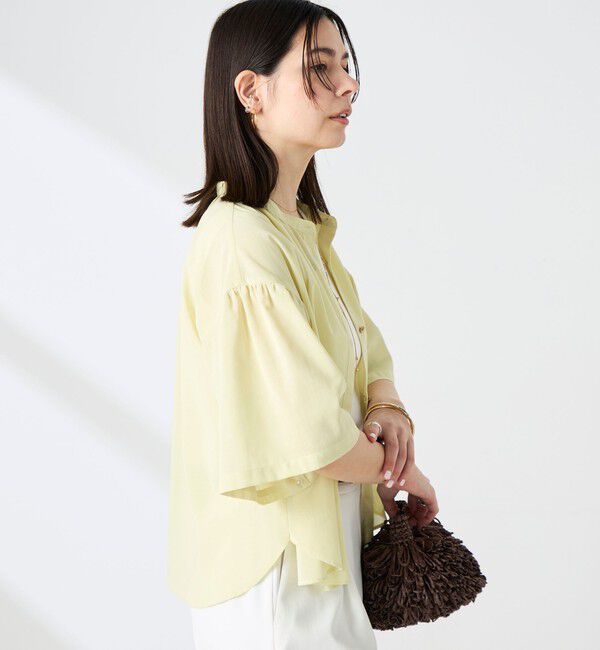 NOLLEY'S「ウォッシャブル袖2ＷAYシアーボイルブラウス」|シャツ・ブラウス|
