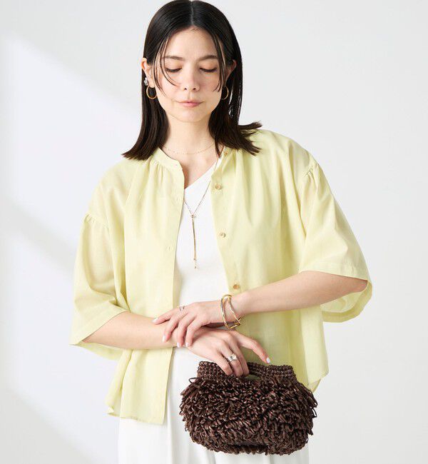 NOLLEY'S「ウォッシャブル袖2ＷAYシアーボイルブラウス」|シャツ・ブラウス|