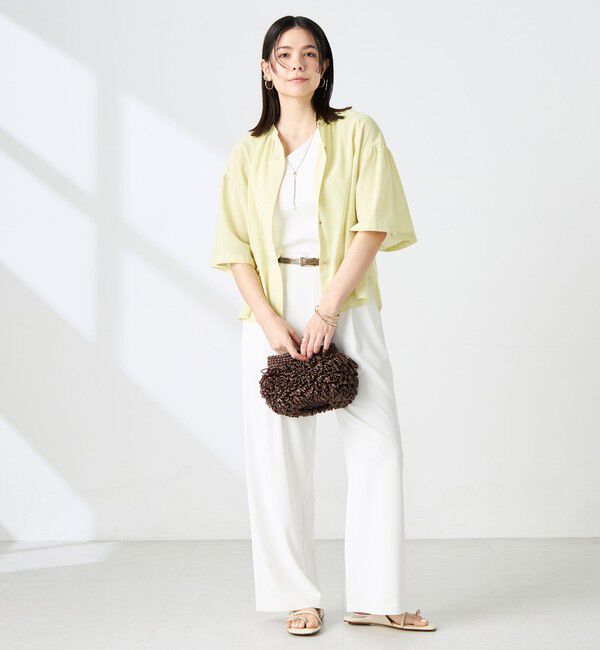 NOLLEY'S「ウォッシャブル袖2ＷAYシアーボイルブラウス」|シャツ・ブラウス|