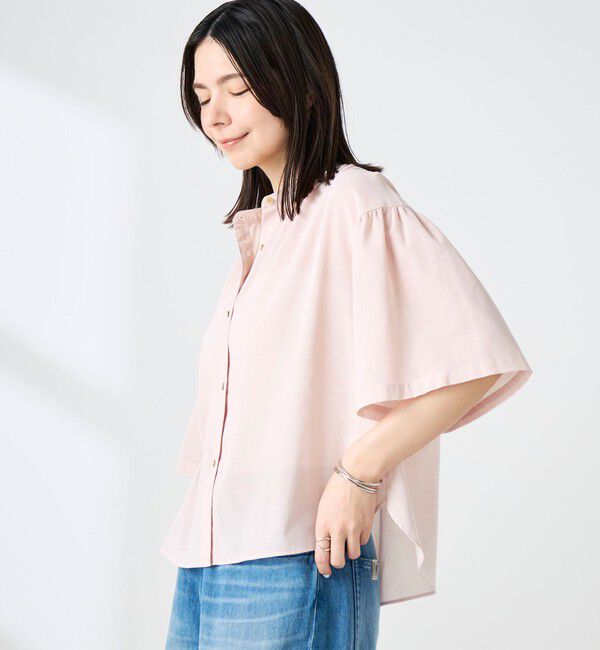 NOLLEY'S「ウォッシャブル袖2ＷAYシアーボイルブラウス」|シャツ・ブラウス|
