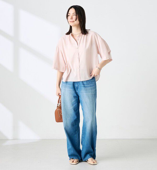 NOLLEY'S「ウォッシャブル袖2ＷAYシアーボイルブラウス」|シャツ・ブラウス|