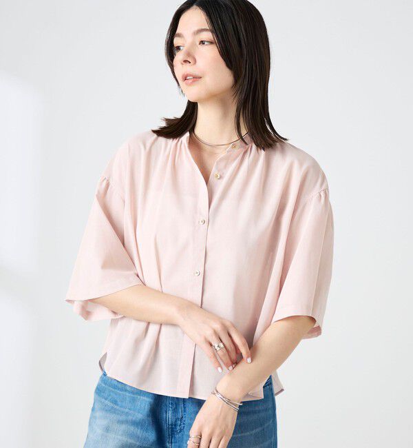 NOLLEY'S「ウォッシャブル袖2ＷAYシアーボイルブラウス」|シャツ・ブラウス|
