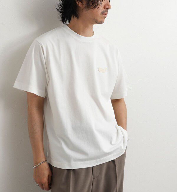 NOLLEY'S goodman「クジラアップリケTシャツ 26SS」|Tシャツ・カットソー|