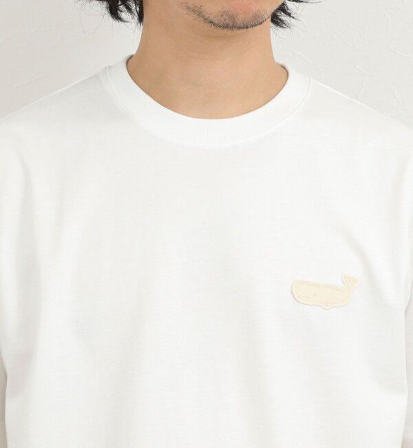 NOLLEY'S goodman「クジラアップリケTシャツ 26SS」|Tシャツ・カットソー|