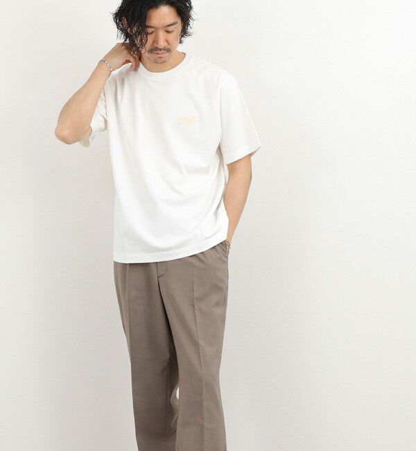 NOLLEY'S goodman「クジラアップリケTシャツ 26SS」|Tシャツ・カットソー|