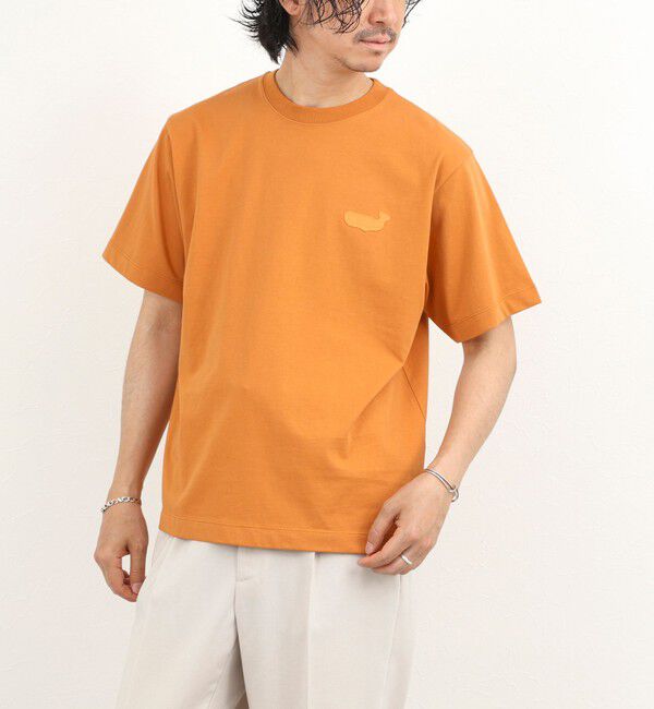 NOLLEY'S goodman「クジラアップリケTシャツ 26SS」|Tシャツ・カットソー|