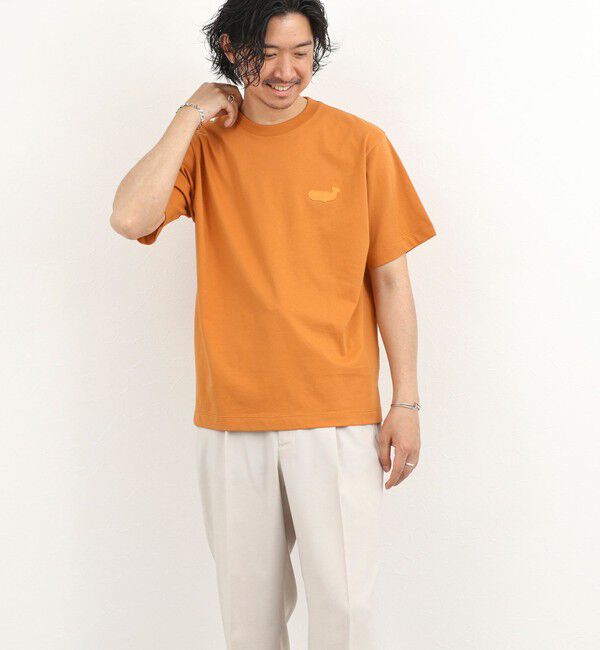 NOLLEY'S goodman「クジラアップリケTシャツ 26SS」|Tシャツ・カットソー|