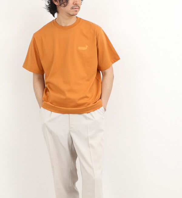 NOLLEY'S goodman「クジラアップリケTシャツ 26SS」|Tシャツ・カットソー|