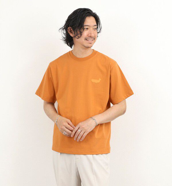NOLLEY'S goodman「クジラアップリケTシャツ 26SS」|Tシャツ・カットソー|