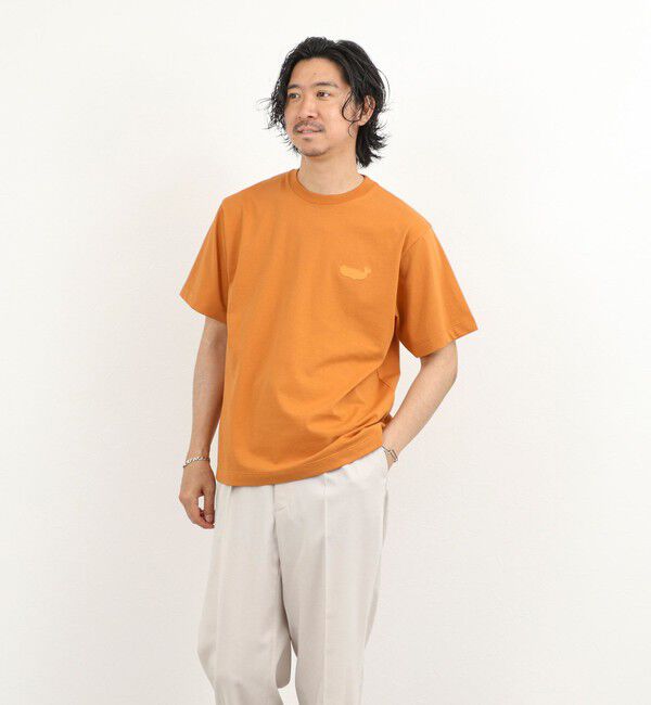 NOLLEY'S goodman「クジラアップリケTシャツ 26SS」|Tシャツ・カットソー|