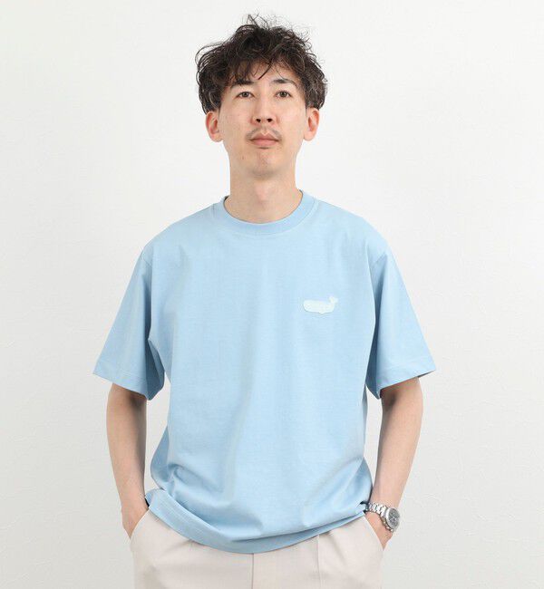 NOLLEY'S goodman「クジラアップリケTシャツ 26SS」|Tシャツ・カットソー|