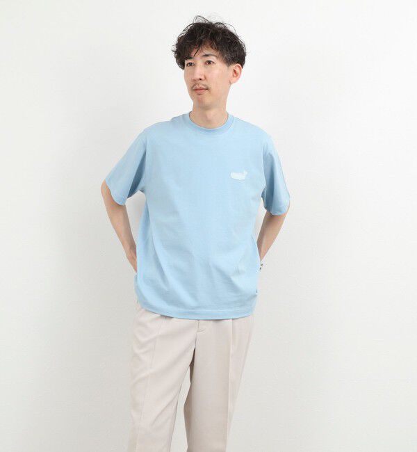 NOLLEY'S goodman「クジラアップリケTシャツ 26SS」|Tシャツ・カットソー|