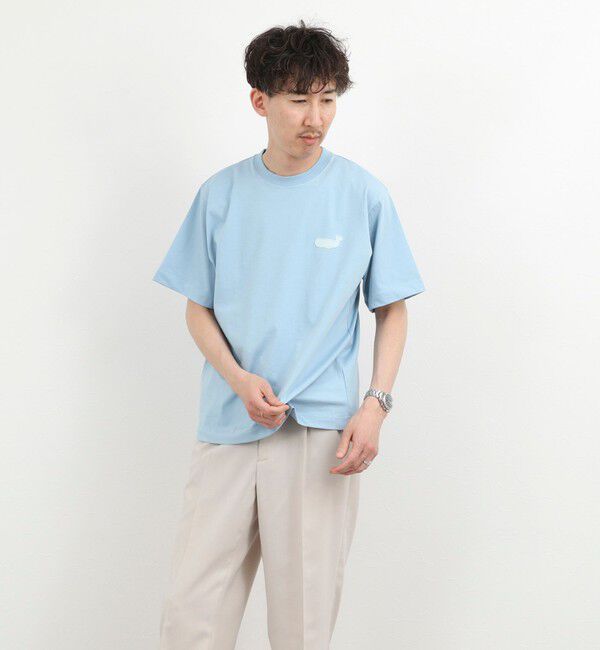 NOLLEY'S goodman「クジラアップリケTシャツ 26SS」|Tシャツ・カットソー|