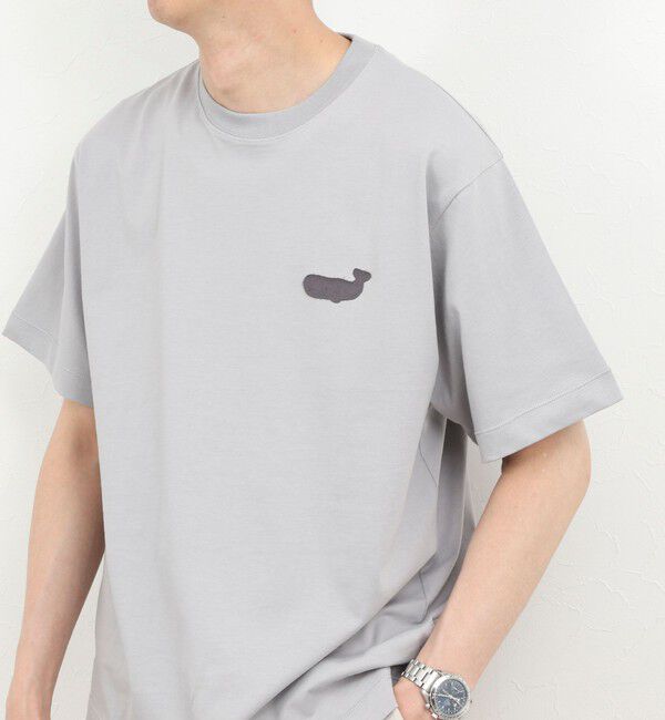 NOLLEY'S goodman「クジラアップリケTシャツ 26SS」|Tシャツ・カットソー|