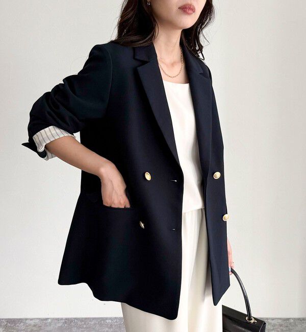 fredy emue「ダブルブレストジャケット」|テーラードジャケット|