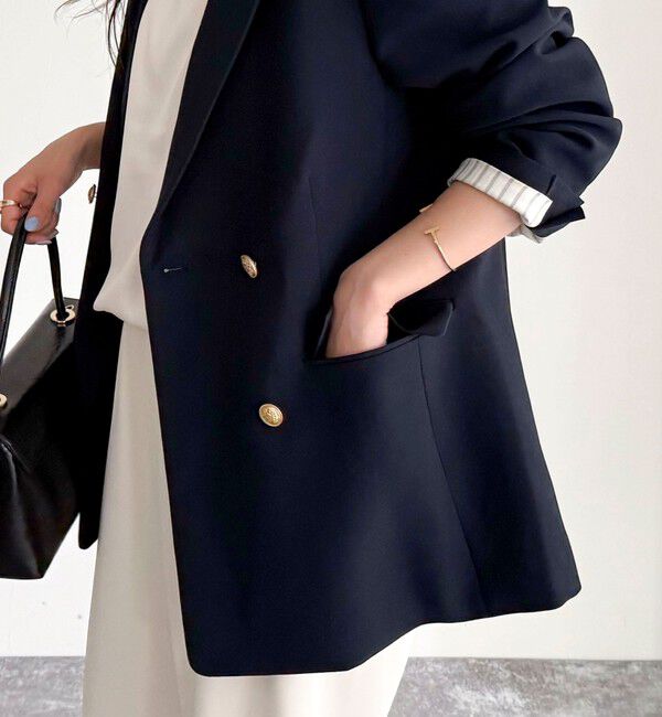 fredy emue「ダブルブレストジャケット」|テーラードジャケット|