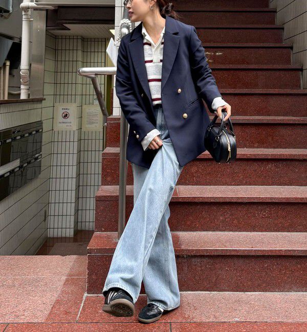 fredy emue「ダブルブレストジャケット」|テーラードジャケット|