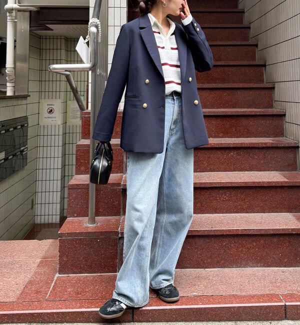 fredy emue「ダブルブレストジャケット」|テーラードジャケット|