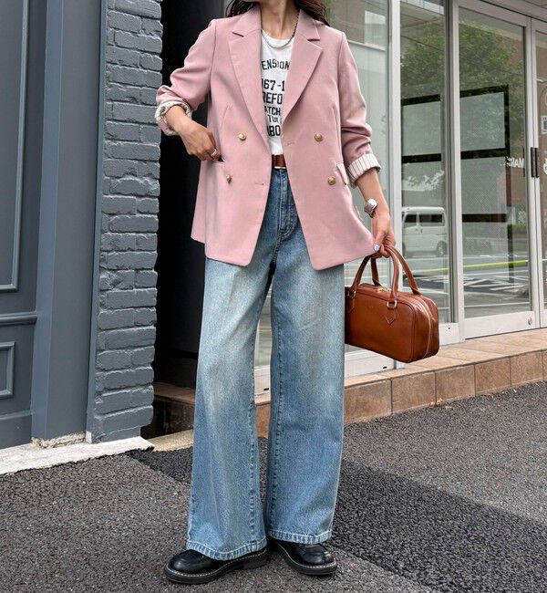 fredy emue「ダブルブレストジャケット」|テーラードジャケット|