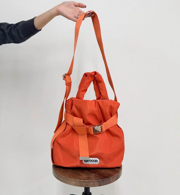 fredy emue「【OUTDOOR PRODUCTS /アウトドアプロダクツ】2wayベルトトートバッグS」|ショルダー・メッセンジャー|