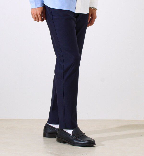 GLOSTER「【大人の美脚パンツ/S～XL展開】ミラクルストレッチ イージーパンツ」|チノ|