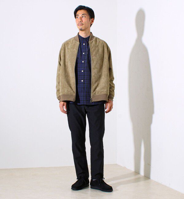 GLOSTER「【大人の美脚パンツ/S～XL展開】ミラクルストレッチ イージーパンツ」|チノ|