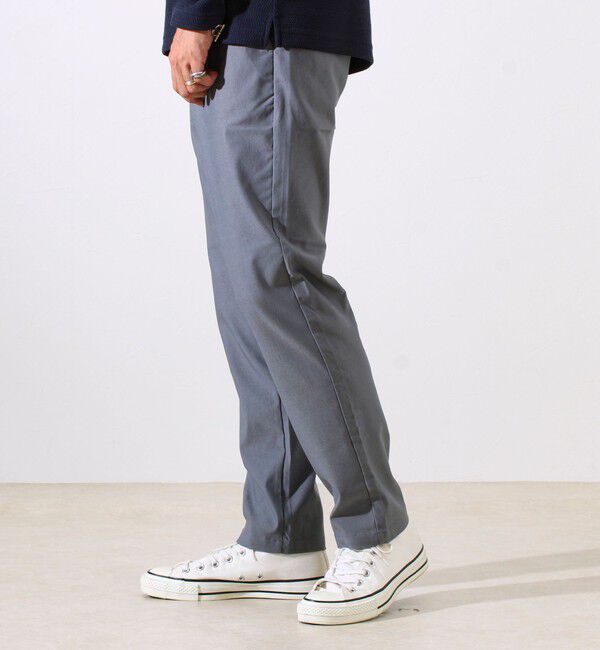 GLOSTER「【大人の美脚パンツ/S～XL展開】ミラクルストレッチ イージーパンツ」|チノ|