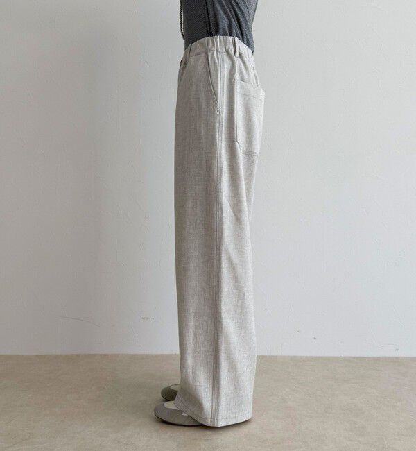 fredy emue「ウールライクイージーワークパンツ」|チノ|