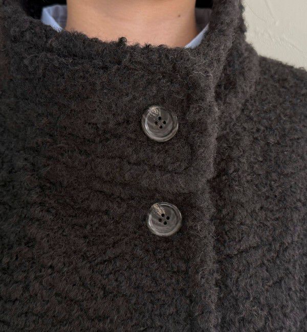 fredy emue「ループシャギースタンドカラーコート」|その他|