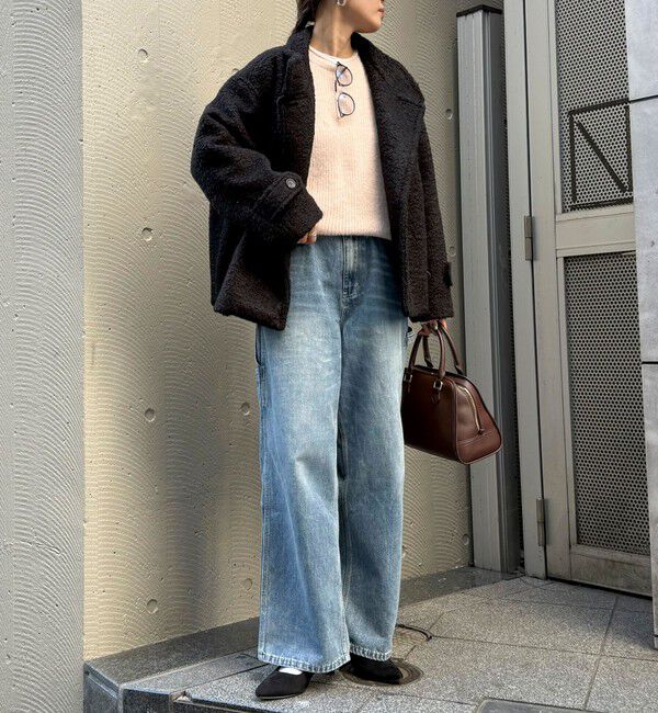 fredy emue「ループシャギースタンドカラーコート」|その他|