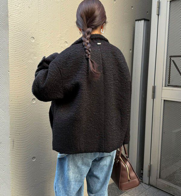 fredy emue「ループシャギースタンドカラーコート」|その他|