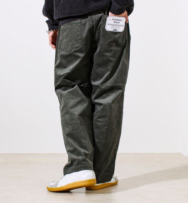 GLOSTER「【人気シリーズ/UNISEX/4サイズ/7色展開】GOODNESS コールパンツ」|チノ|